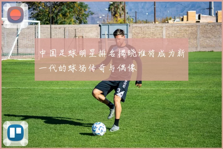 中国足球明星排名揭晓谁将成为新一代的球场传奇与偶像