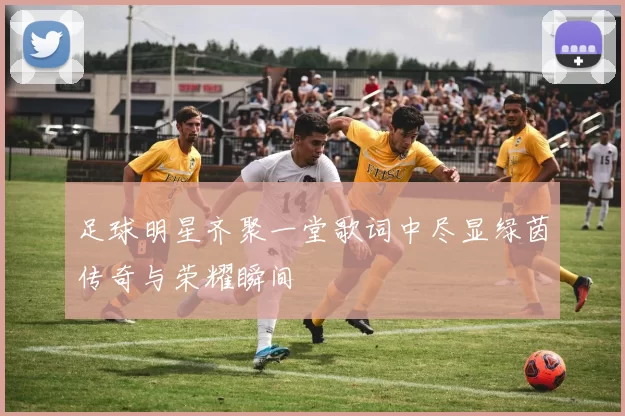 足球明星齐聚一堂歌词中尽显绿茵传奇与荣耀瞬间