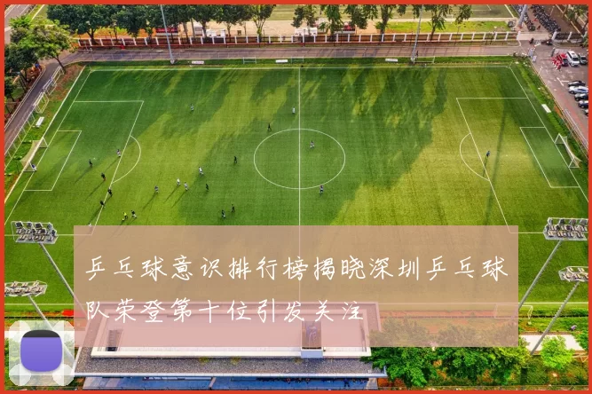 乒乓球意识排行榜揭晓深圳乒乓球队荣登第十位引发关注
