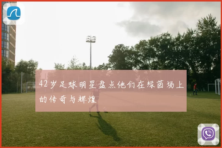 42岁足球明星盘点他们在绿茵场上的传奇与辉煌